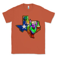 Copper texas map halloween Classic Tee - JahusDesignShop
