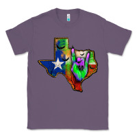 Lavender texas map halloween Classic Tee - JahusDesignShop