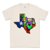 Natural texas map halloween Classic Tee - JahusDesignShop