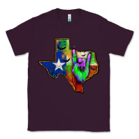 Plum texas map halloween Classic Tee - JahusDesignShop