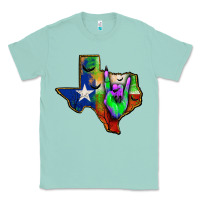 Seafoam texas map halloween Classic Tee - JahusDesignShop