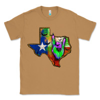 Toasted Coconut texas map halloween Classic Tee - JahusDesignShop