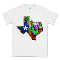 White texas map halloween Classic Tee - JahusDesignShop
