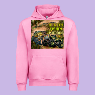 Huntin Fishin Muddin Urban Hoodie Designed By Tumblerdesignbyshophia