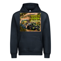 Navy huntin fishin muddin Urban Hoodie - TumblerDesignByShophia