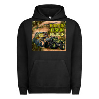 Pigment Black huntin fishin muddin Urban Hoodie - TumblerDesignByShophia