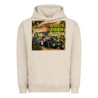 Pigment French Oak huntin fishin muddin Urban Hoodie - TumblerDesignByShophia
