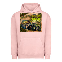 Pigment Salmon huntin fishin muddin Urban Hoodie - TumblerDesignByShophia