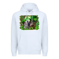 White st. patrick's day heifers Premium Hoodie - RanaPortraitStore