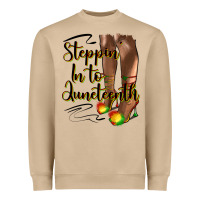 Mushroom steppin' in to juneteenth heels Heavyweight Sweatshirt - HRA Design Shop
