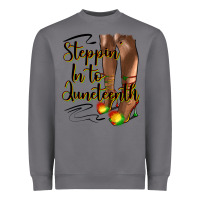 Storm steppin' in to juneteenth heels Heavyweight Sweatshirt - HRA Design Shop