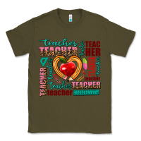 Army Green teacher Classic Tee - AdoDesignShop