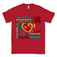Red teacher Classic Tee - AdoDesignShop