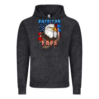 Vintage Black American Babe  4th of july Vintage Hoodie - CowGirlArtShop