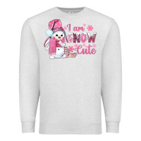 Oatmeal Heather i am snow cute pink bbs Premium Sweatshirt - BundleAndBundleShop