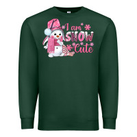 Sports Green i am snow cute pink bbs Premium Sweatshirt - BundleAndBundleShop