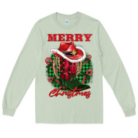 Matcha merry christmas boots hat rope Long Sleeve Tee - AdoDesignShop
