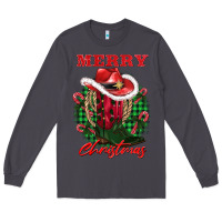 Smoke merry christmas boots hat rope Long Sleeve Tee - AdoDesignShop