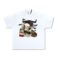White cowboy killers Urban Heavy Tee - AdoDesignShop