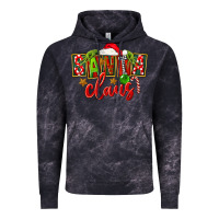 Cloud Black Christmas santa claus Vintage Hoodie - FaDigitalArtStudio