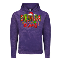 Cloud Purple Christmas santa claus Vintage Hoodie - FaDigitalArtStudio