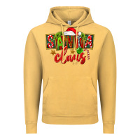 Vintage Mustard Christmas santa claus Vintage Hoodie - FaDigitalArtStudio