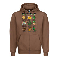 Chestnut god says you are st patrick's day Zipper Hoodie - MaliasSmallBusiness
