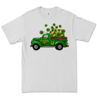 Dove Grey st patricks truck shamrock horseshoe gold Premium Tee - RanaPortraitStore