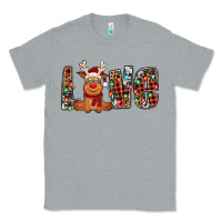 Heather Grey love christmas reindeer Classic Tee - Jasminsmagicworld