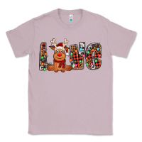 Lilac love christmas reindeer Classic Tee - Jasminsmagicworld