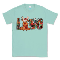 Seafoam love christmas reindeer Classic Tee - Jasminsmagicworld