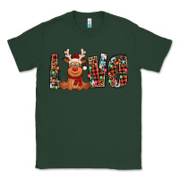 Sports Green love christmas reindeer Classic Tee - Jasminsmagicworld