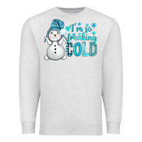 Oatmeal Heather i'm so freaking cold bbs Premium Sweatshirt - BundleAndBundleShop