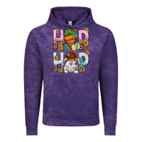 Cloud Purple Western Hip hop Bunny Vintage Hoodie - Neo Western