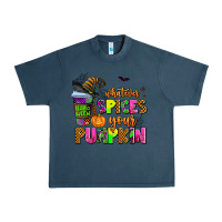 Midnight Navy whatever spices your pumpkin Urban Heavy Tee - AdoDesignShop