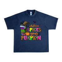 Navy whatever spices your pumpkin Urban Heavy Tee - AdoDesignShop