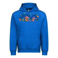 Cobalt magic mushroom Urban Hoodie - TumblerDesignByShophia