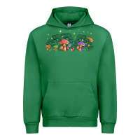 Emerald magic mushroom Urban Hoodie - TumblerDesignByShophia