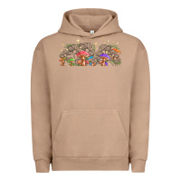 Pigment Burro magic mushroom Urban Hoodie - TumblerDesignByShophia