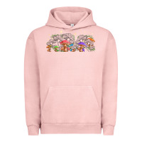 Pigment Salmon magic mushroom Urban Hoodie - TumblerDesignByShophia
