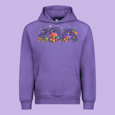 Magic Mushroom Urban Hoodie Designed By Tumblerdesignbyshophia