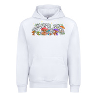 White magic mushroom Urban Hoodie - TumblerDesignByShophia