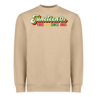Mushroom juneteenth free ish since 1865 Heavyweight Sweatshirt - HRA Design Shop
