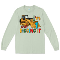 Matcha i'm 1 and digging it Long Sleeve Tee - Artiststas