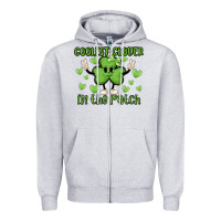 Coolest Clover To Pinch Zipper Hoodie | Teevron