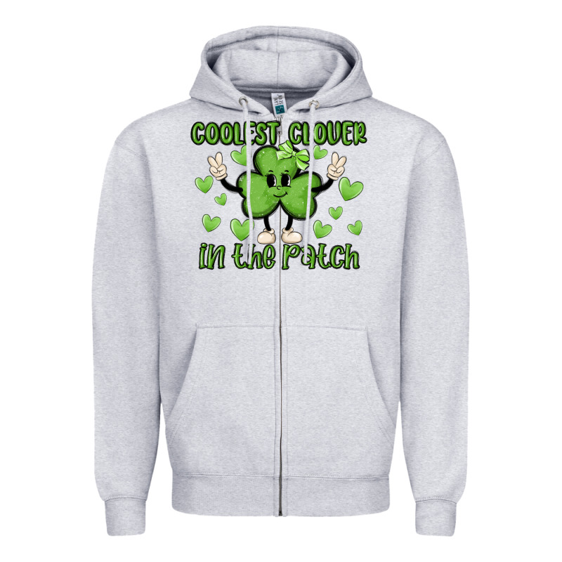 Coolest Clover To Pinch Zipper Hoodie by MaliasSmallBusiness | Teevron