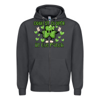 Smoke coolest clover to pinch Zipper Hoodie - MaliasSmallBusiness