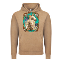 Vintage Coffee Western Rabbit Vintage Hoodie - Neo Western