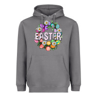 Storm Easter with eggs and daisy Heavyweight Hoodie - NancyCooperArtShop