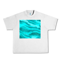 Lunar Rock turquoise glitter Urban Heavy Tee - JahusDesignShop